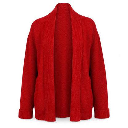 Womens UK Size 14 Honor Millburn Red Cardigan Jumper