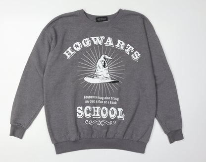 George Harry Potter Grey Pullover Sweatshirt M Unisex