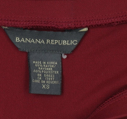 Banana Republic Women's Red XS Skirt