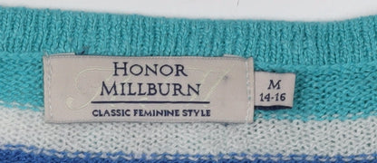 Womens UK Size M Honor Millburn Blue  Jumper