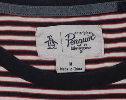 Original Penguin Men's Multicolour Striped T-Shirt M