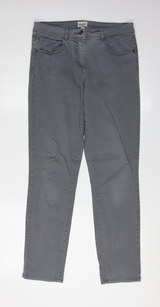Womens UK Size 10 White Stuff Slim Fit Slim Grey Jeans