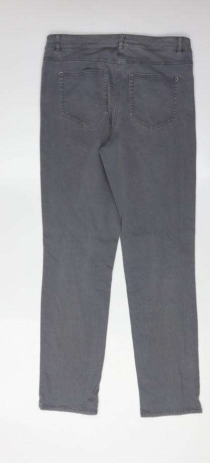 Womens UK Size 10 White Stuff Slim Fit Slim Grey Jeans