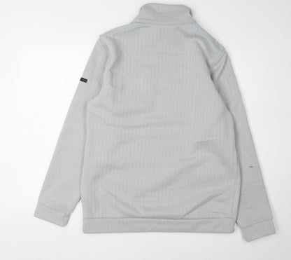 Mens UK Size M Regatta Great Outdoors Grey Henley Sweatshirt
