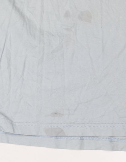 Adidas Men's Blue T-Shirt Size L with Logo