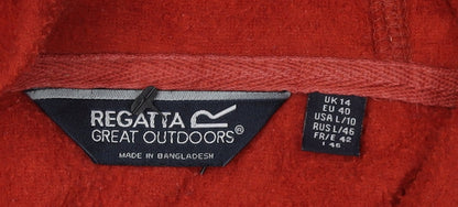 Regatta Women's Red Hoodie, Size 14, Outdoor Casual Style
