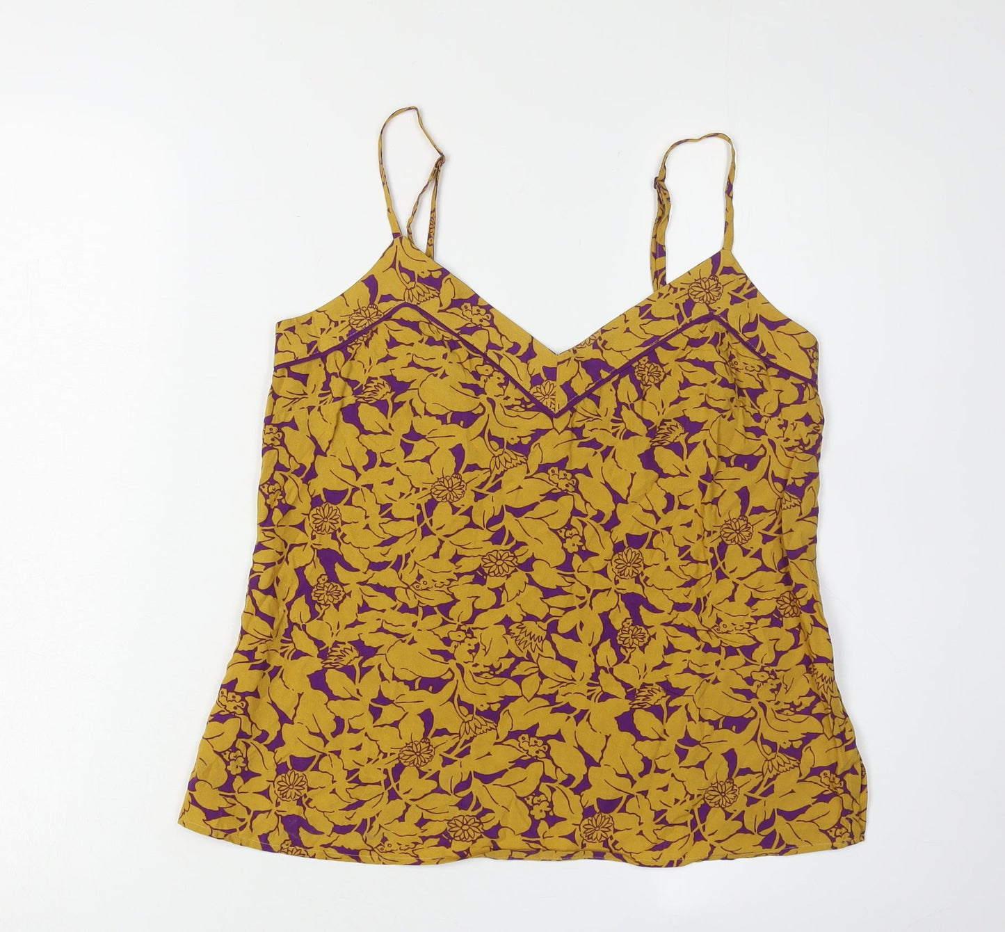 Womens UK Size XS Jigsaw Multicoloured Camisole Tank