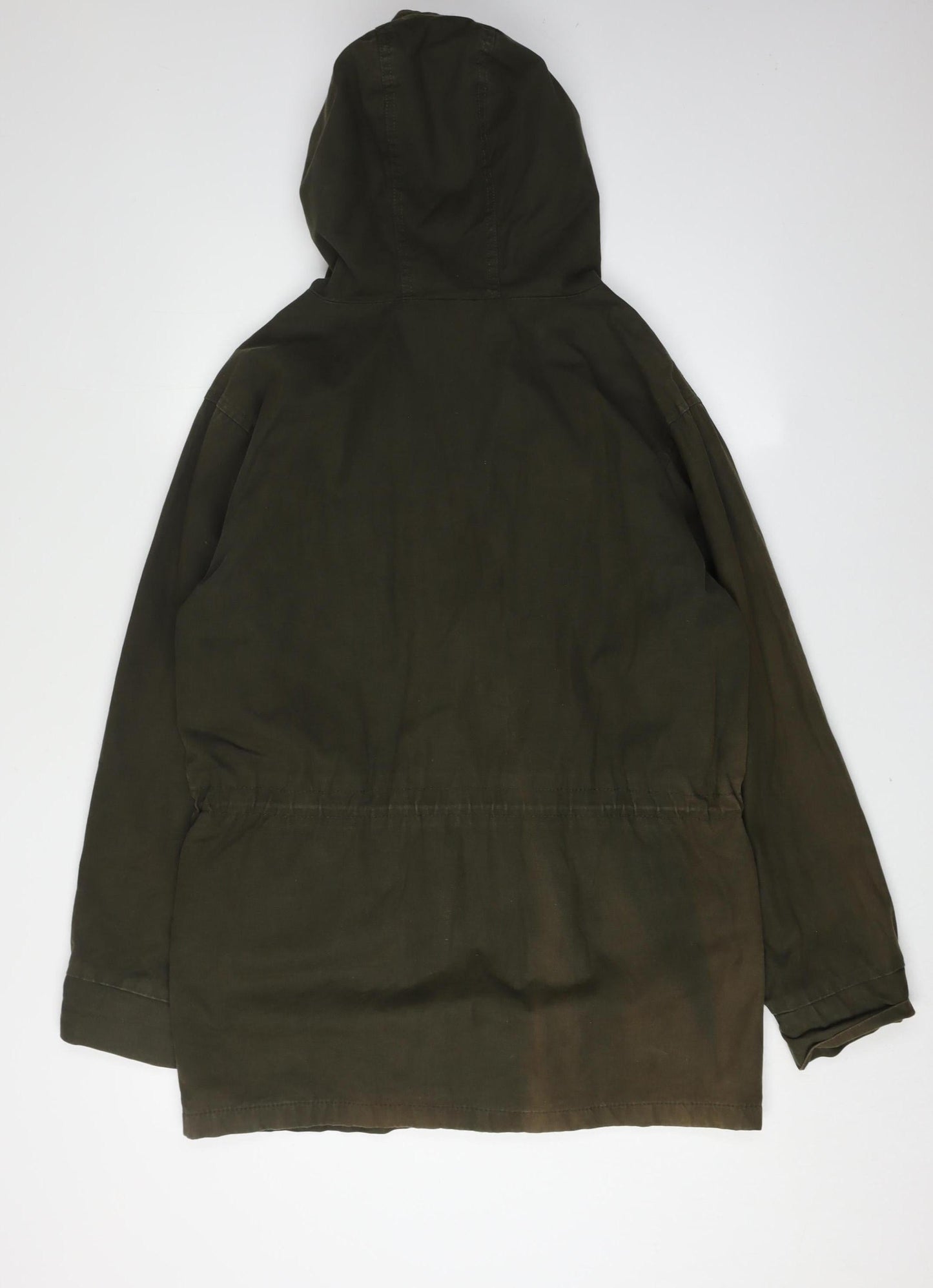 Womens UK Size S Trespass Green Parka Coat