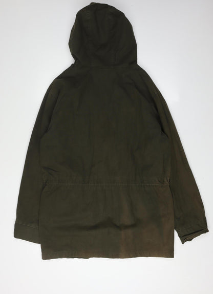 Womens UK Size S Trespass Green Parka Coat