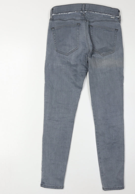 Diesel Women's Grey Skinny Jeans, Size 27, Cotton Blend