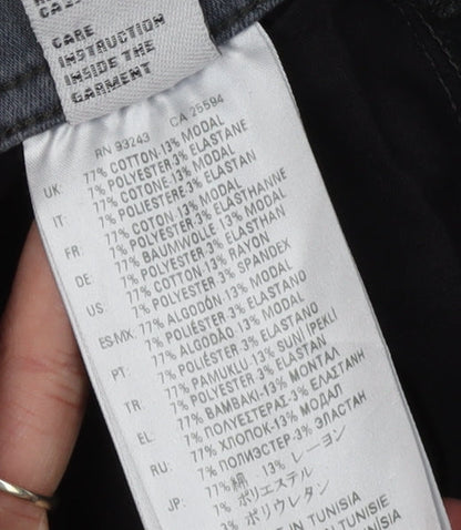 Diesel Women's Grey Skinny Jeans, Size 27, Cotton Blend