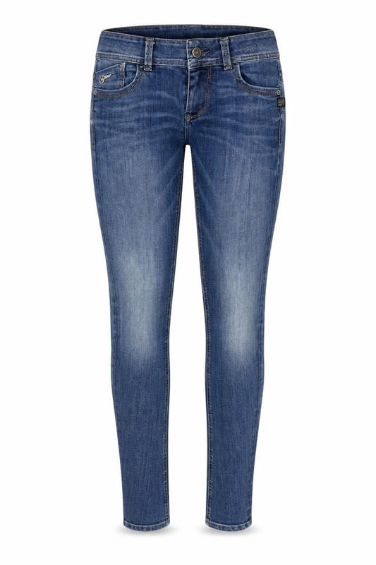 Front view of G-Star RAW Women's Skinny Blue Jeans, size 10