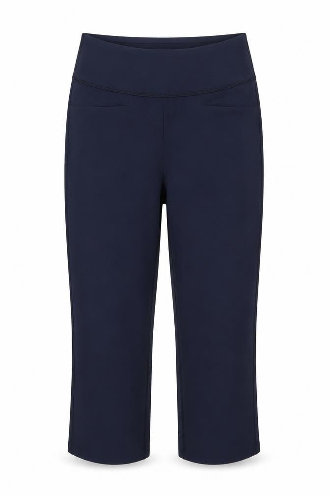 Womens UK Size 8 PUMA Slim Fit Cropped Blue Trousers