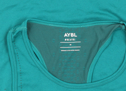 AYBL Women's Green Tank Top M Athletic Gym