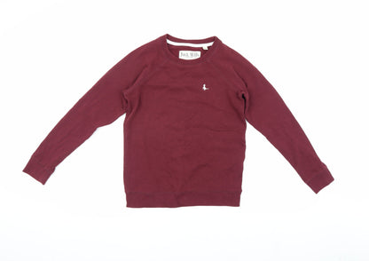 Womens UK Size 8 Jack Wills Red Pullover Sweatshirt