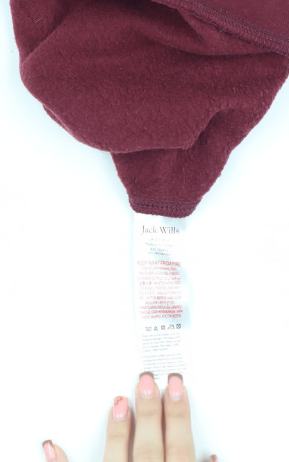 Womens UK Size 8 Jack Wills Red Pullover Sweatshirt