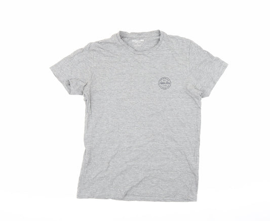 Jack & Jones Men's Grey M Crew Neck T-Shirt