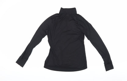 Womens UK Size 14 USA Pro Black Gym & Training Running & Jogging Jacket