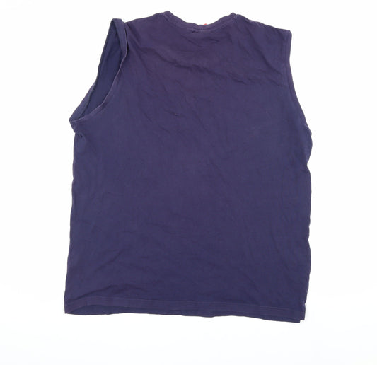 Slazenger Men's Blue 2XL Tank Top Pullover