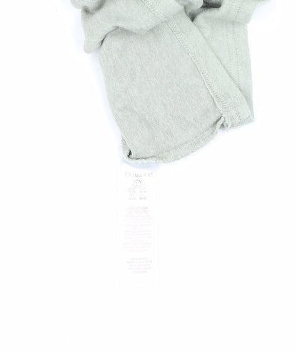 Primark Women's Grey Mickey Mouse Cropped T-Shirt L