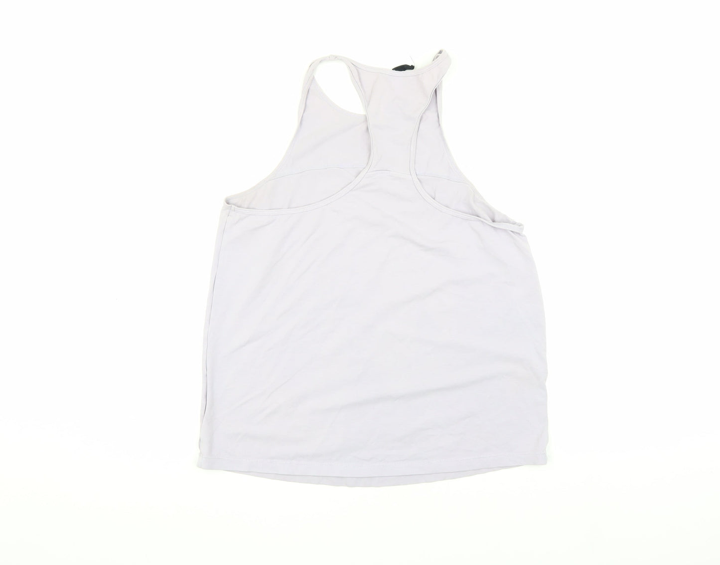 The Upside Unisex White Tank Top S Gym Cotton Blend