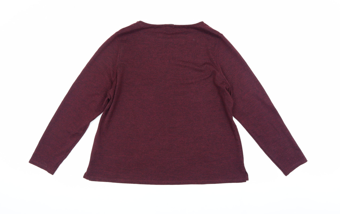 Womens UK Size 18 Spirit Red Pullover Jumper
