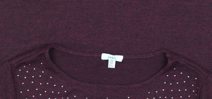 Womens UK Size 18 Spirit Red Pullover Jumper
