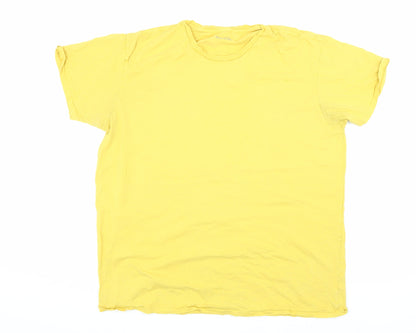 Mens UK Size XL Gap Yellow  T-Shirt