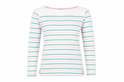 Crew Clothing Multicoloured Stripe T-Shirt Size 8