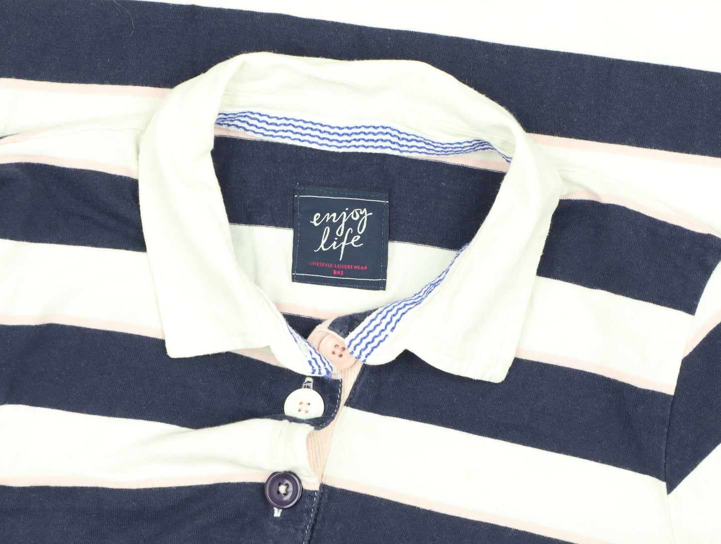 Womens UK Size 12 BHS Multicoloured  Polo