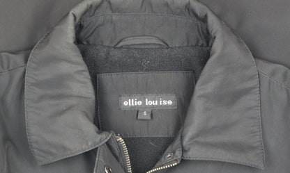 Ellie Lou Ise Women's Black Overcoat Size S