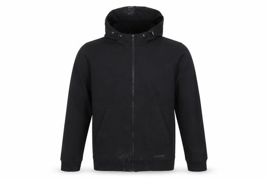 Mens UK Size M Fabric Black Basic Jacket