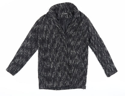 Womens UK Size 8 Miss Selfridge Black Basic Jacket