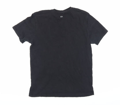883police Men's Black M T-Shirt in Cotton