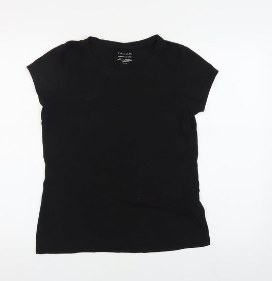 Womens UK Size M Tahari Black  T-Shirt