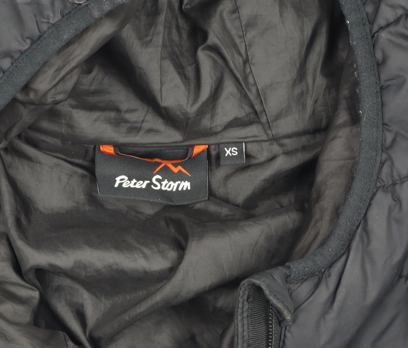Mens UK Size XS Peter Storm Black Puffer Jacket