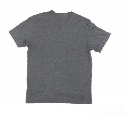 Original Penguin Men's Grey Graphic T-Shirt XL