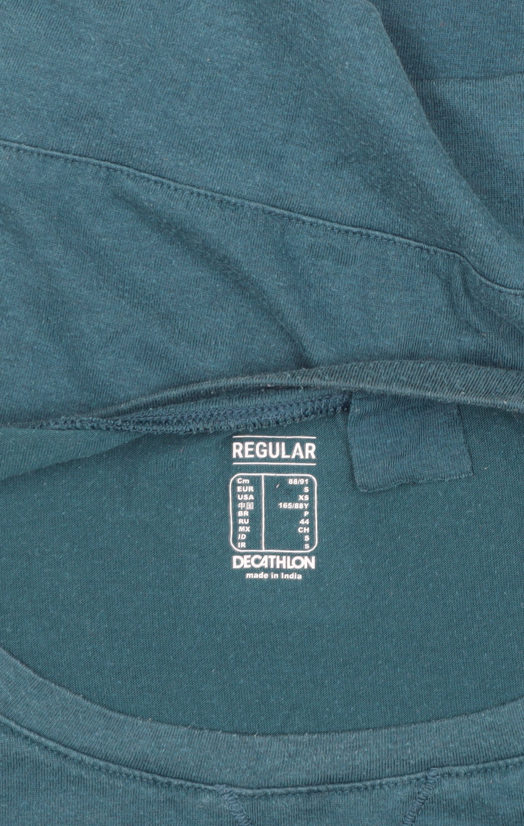 Decathlon Women's Blue Pullover Long Sleeve Top, S