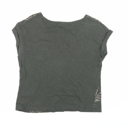 Womens UK Size S Phase Eight Green  T-Shirt