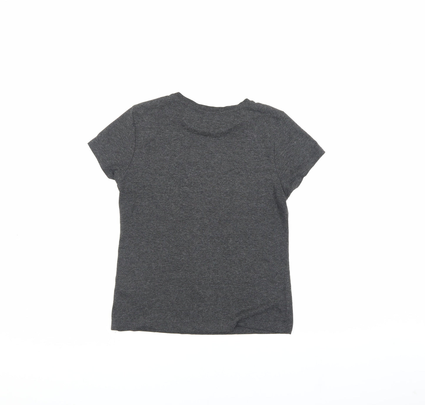 Unisex Adults UK Size 12 Disney Grey Basic T-Shirt