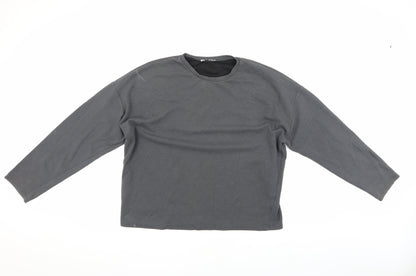 Zara Men's Grey XL Pullover Sweatshirt