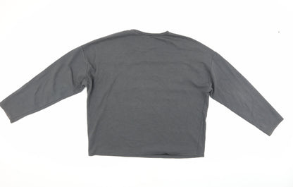 Zara Men's Grey XL Pullover Sweatshirt