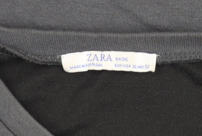 Zara Men's Grey XL Pullover Sweatshirt