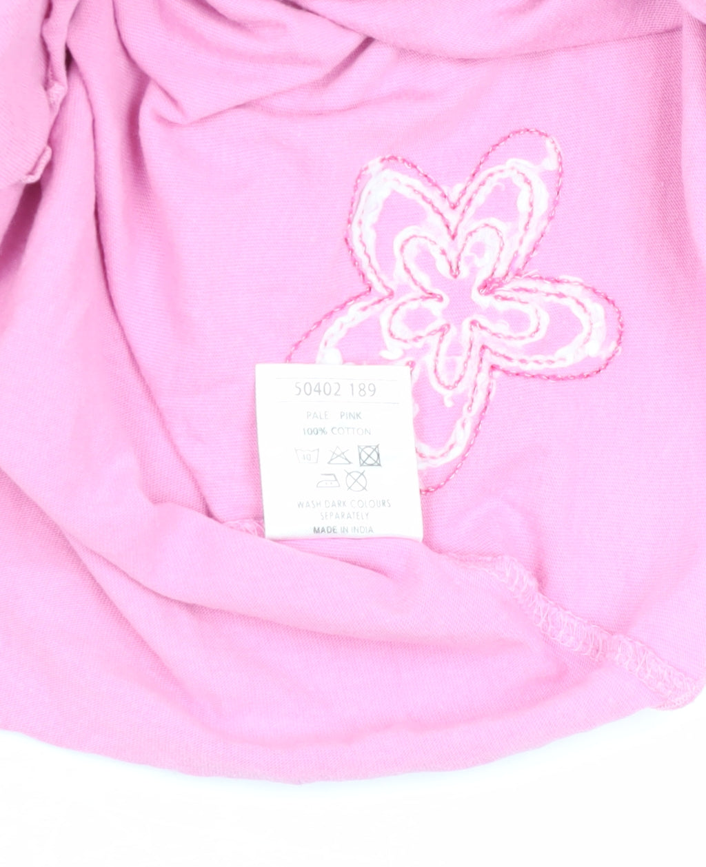 Womens UK Size 1820 E-vie Pink Wrap T-Shirt