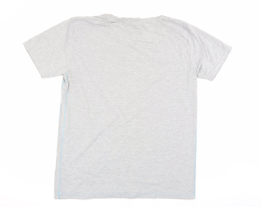 Peter Storm Men's Grey Festival Camper T-Shirt L