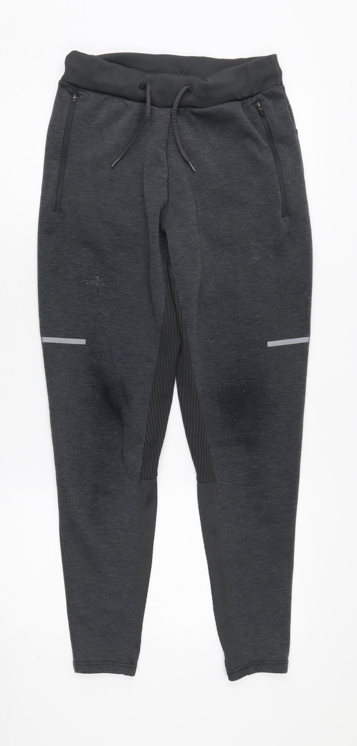 Decathlon Men's Grey Jogger Trousers S