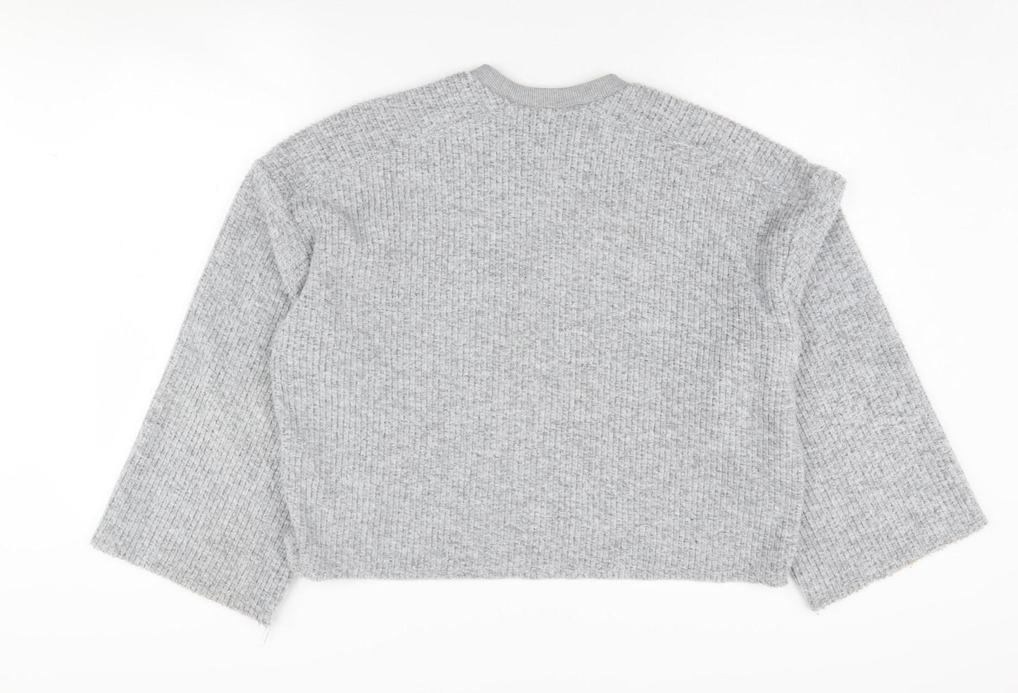 Womens UK Size 8 Topshop Grey Pullover Jumper