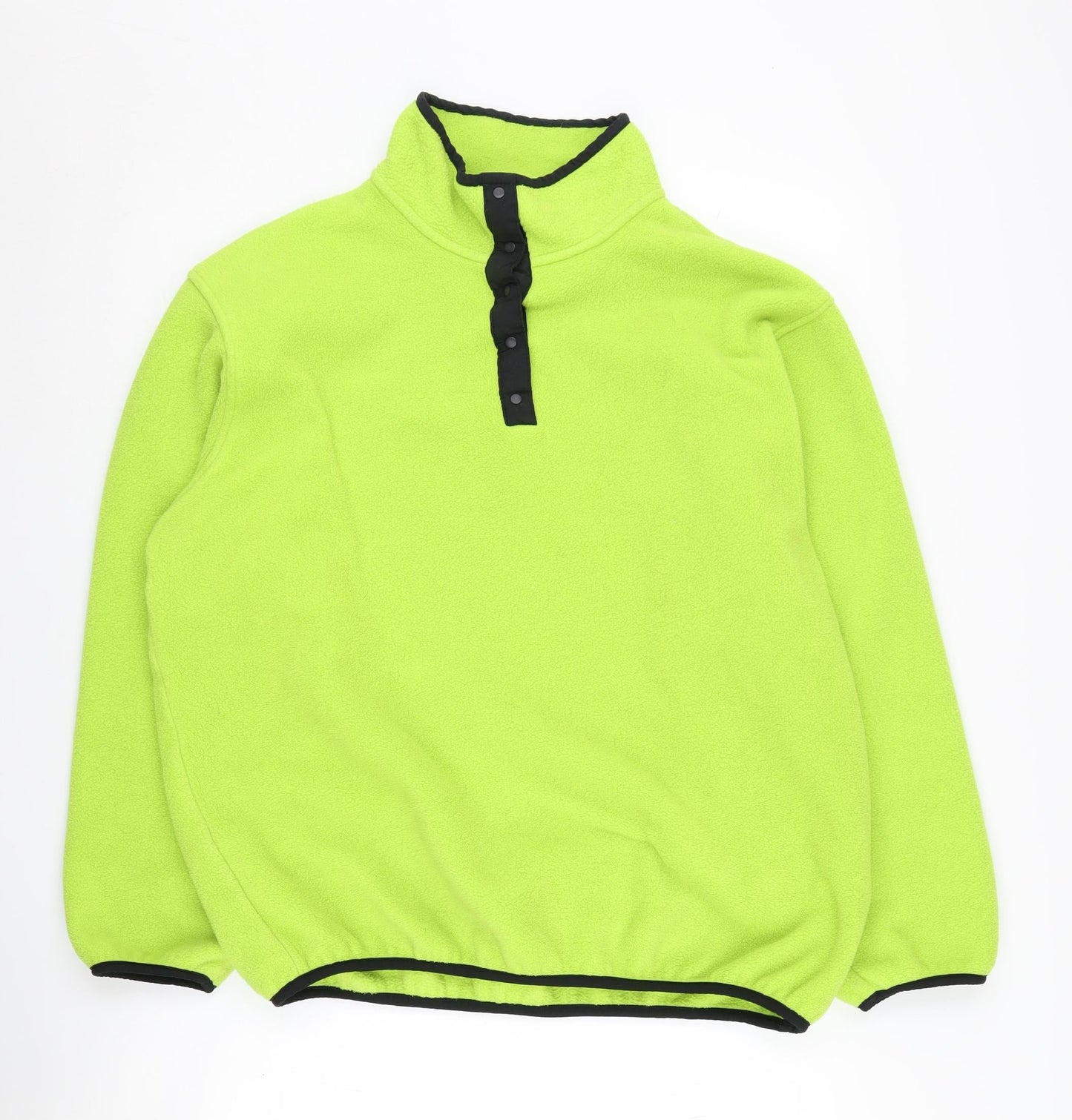 Womens UK Size L Lands' End Green Pullover Sweatshirt
