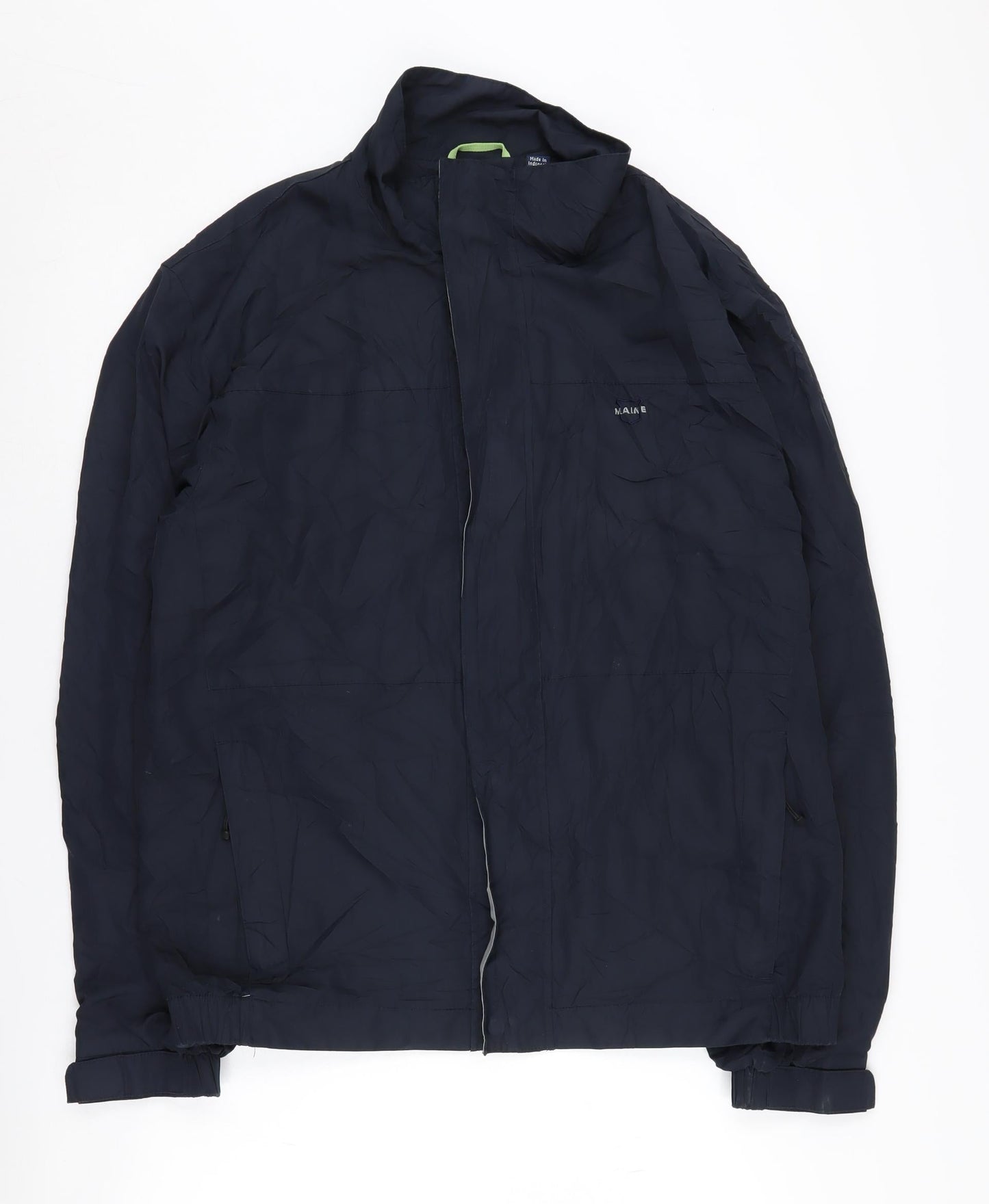 Mens UK Size M Maine Black Basic Jacket