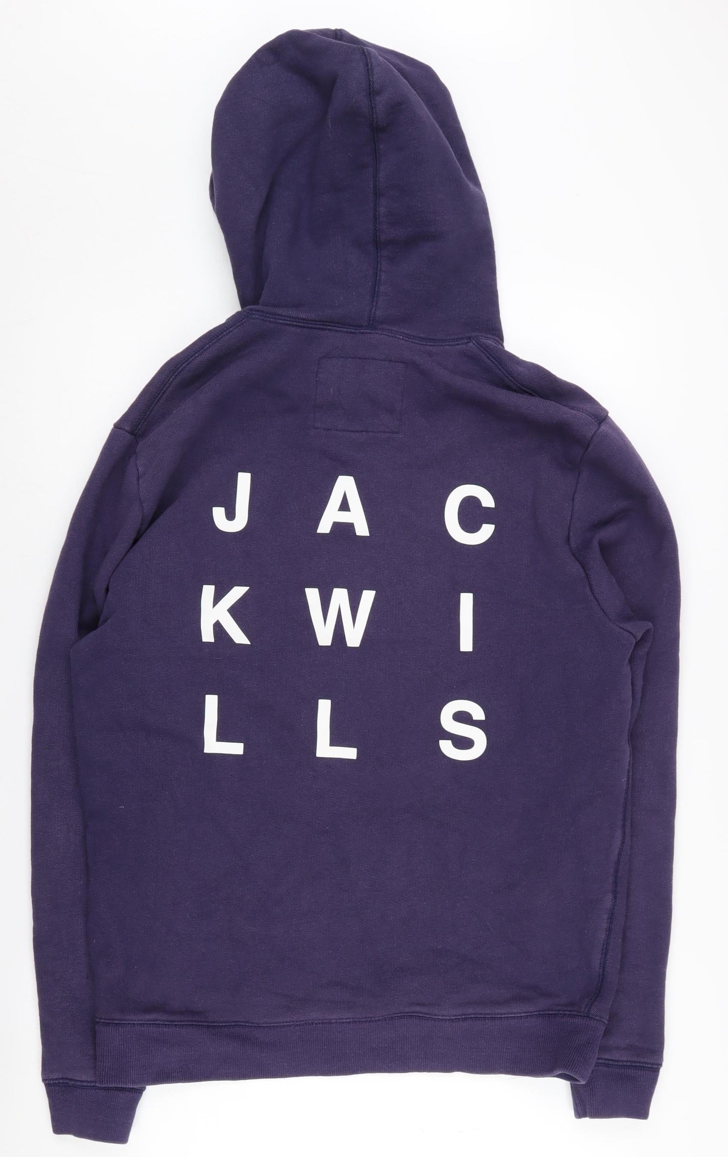 Mens UK Size M Jack Wills Purple Pullover Hoodie